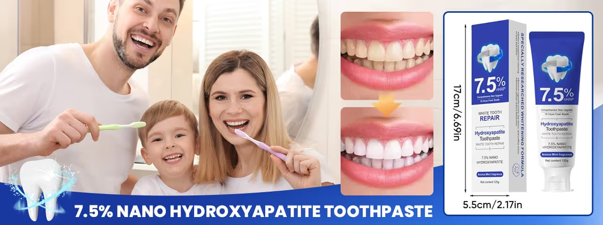 7.5% Nano Hydroxyapatite Toothpaste