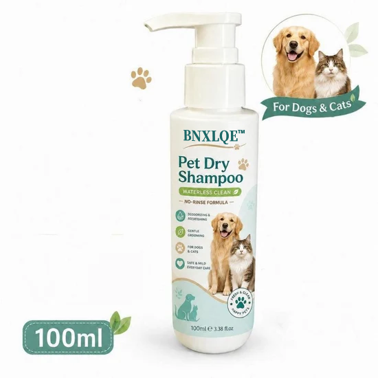 Rinse-Free Pet Shampoo Mousse