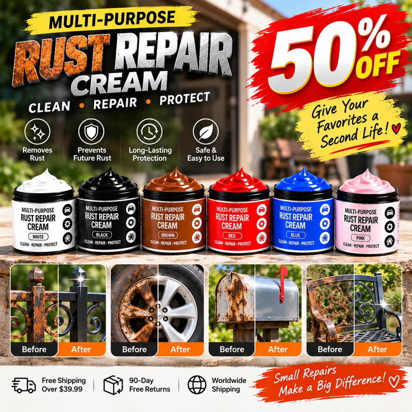 Multi-Purpose Rust Repair Cream