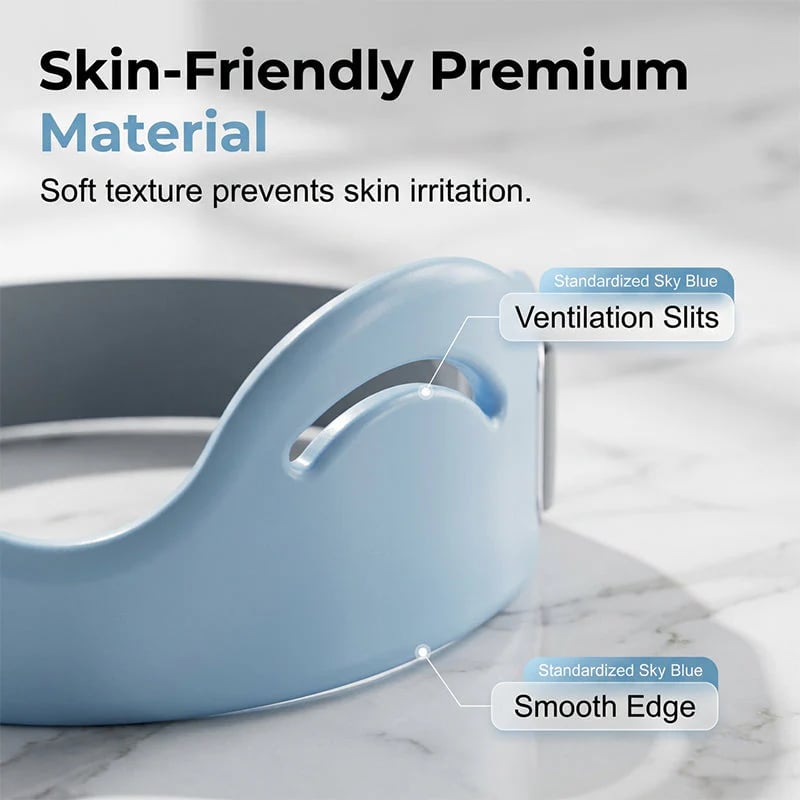 Ventilation groove design on patella brace