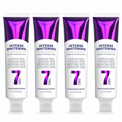 New 7-Pro Intensive Toothpaste | Upgraded Purple Formula with 7 Probiotics | Deep Enamel Repair & Long-Lasting Freshness
