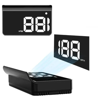 🚗 GPS Head Up Display – Smart Car HUD Speed Projection System