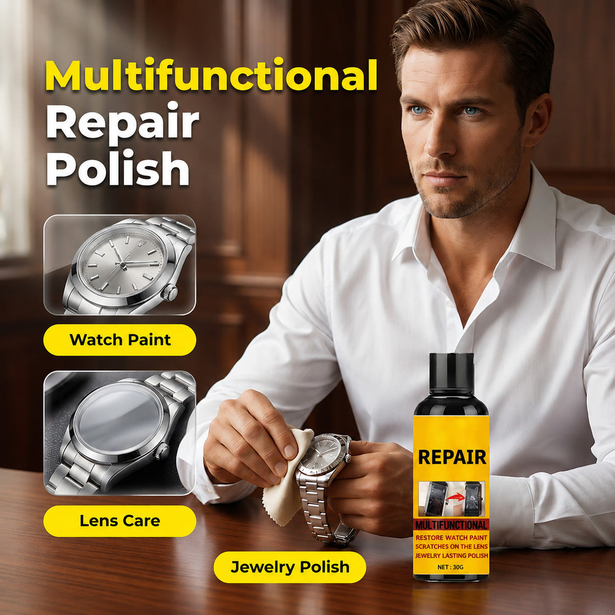 Multifunctional Scratch Repair Polish – Works on All Car Colors 🚗✨🛡️🎨