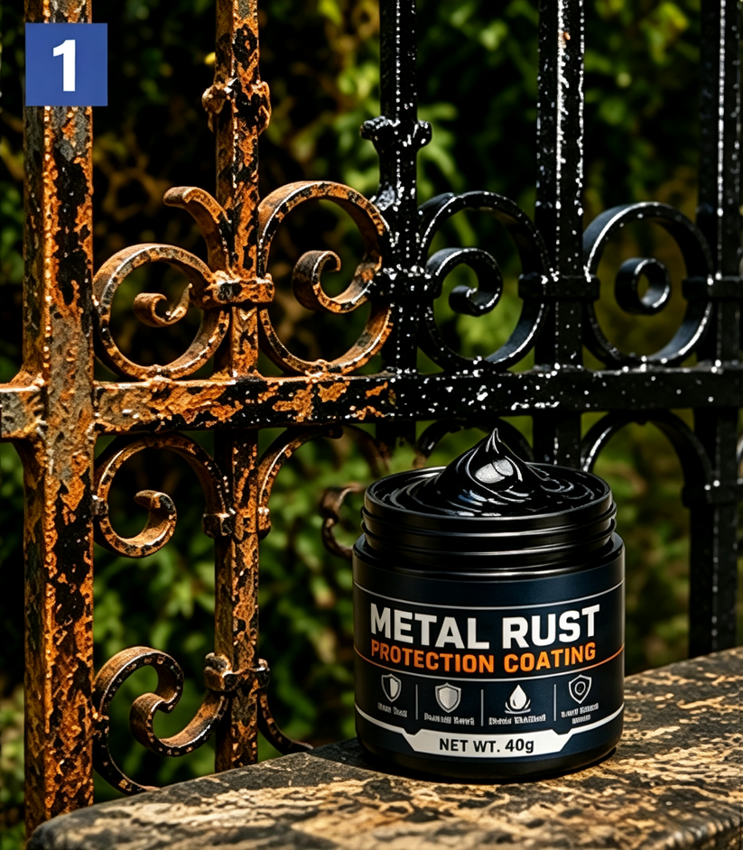 Restoring existing rusty metal instead of replacing it