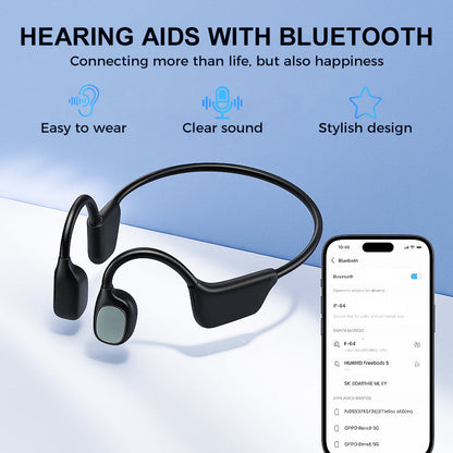 💥50% OFF🔥Bone Conduction Smart Hearing Aid Bluetooth Earphones