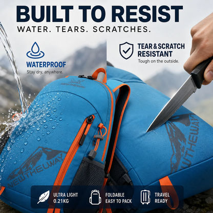 Foldable Waterproof Camping Backpack