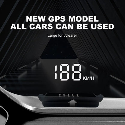 🚗 GPS Head Up Display – Smart Car HUD Speed Projection System
