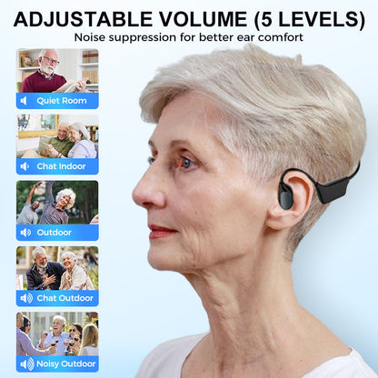 💥50% OFF🔥Bone Conduction Smart Hearing Aid Bluetooth Earphones