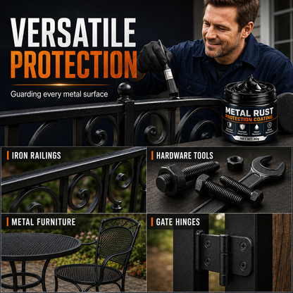 🛡️Trusted by 50,000+ Customers | 2026 Hot Sale -70% OFF Premium Metal Rust Protection Paste restores rusty gates, rai