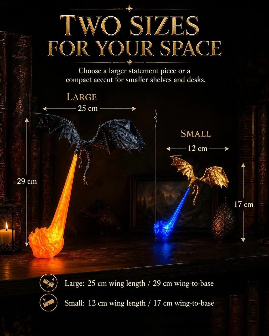 🔥LAST DAY 50% OFF🎁Flying Dragon Bookshelf Light 2026