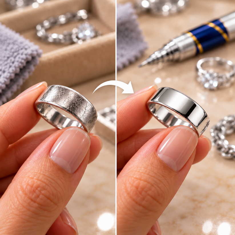 Care for meaningful silver jewelry