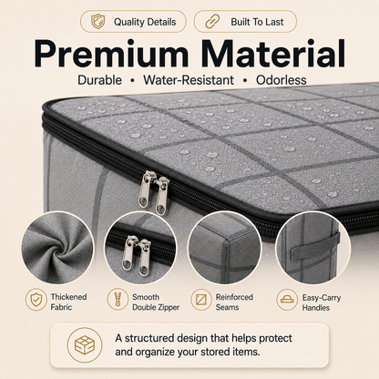 🏷️- XXL Foldable Storage Bag with Reinforced Handles
