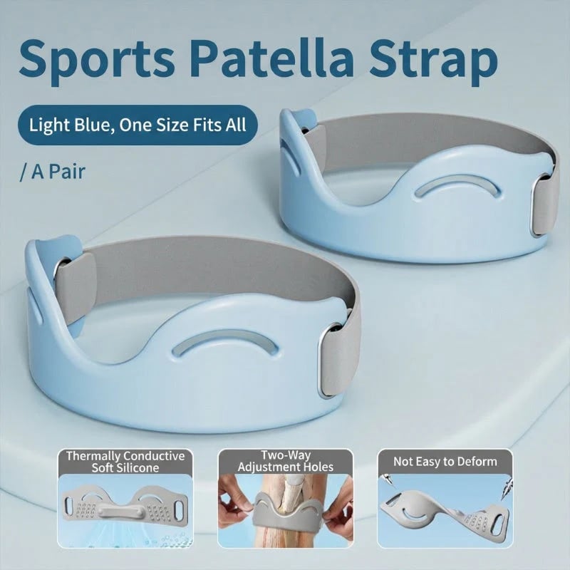 Adjustable patella strap buckle