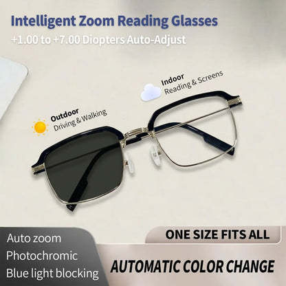 👓✨[Regain Your Youthful Vision] Smart Zoom Auto-Adjusting HD Reading Glasses