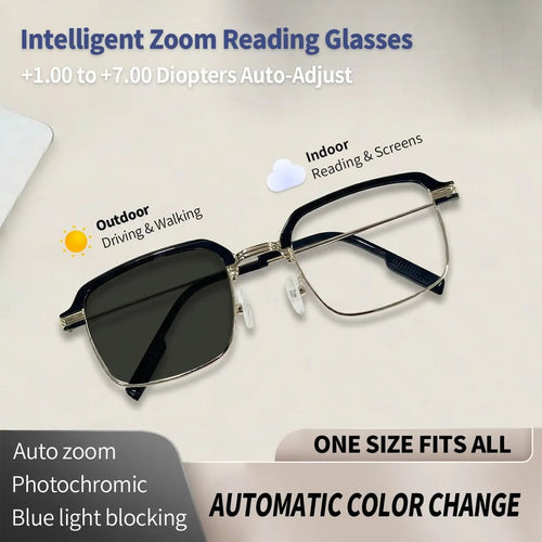 👓✨[Regain Your Youthful Vision] Smart Zoom Auto-Adjusting HD Reading Glasses