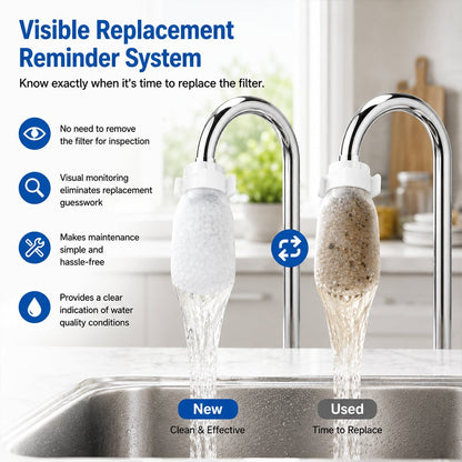 🌟Faucet Filter Cotton Bags —Effectively filters tap water and spring water, removing rust and various impurities.