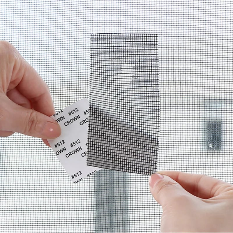 🔥Window Screen Repair Tape, Adhesive Gray Screen Repair Strip.