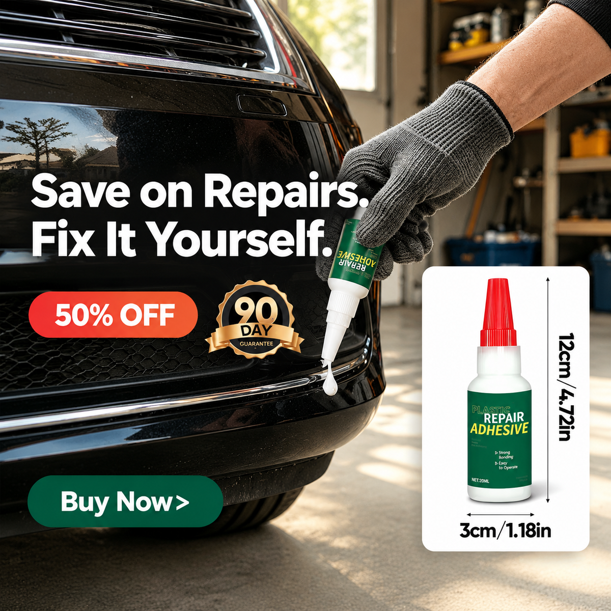 Quick Bond Bumper Repair Adhesive