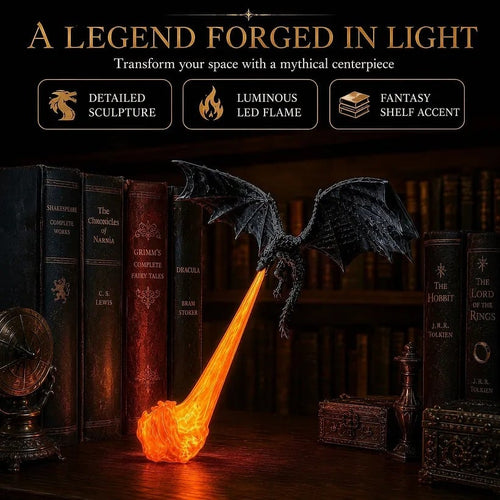 🔥LAST DAY 50% OFF🎁Flying Dragon Bookshelf Light 2026