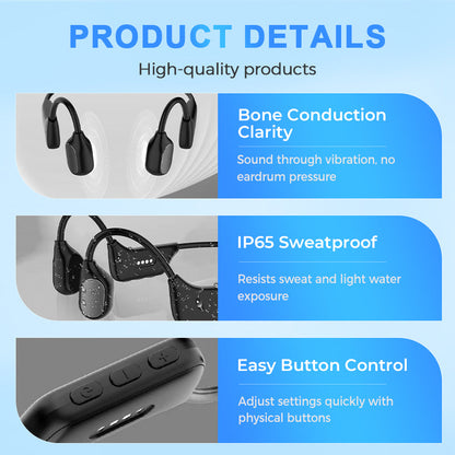💥50% OFF🔥Bone Conduction Smart Hearing Aid Bluetooth Earphones