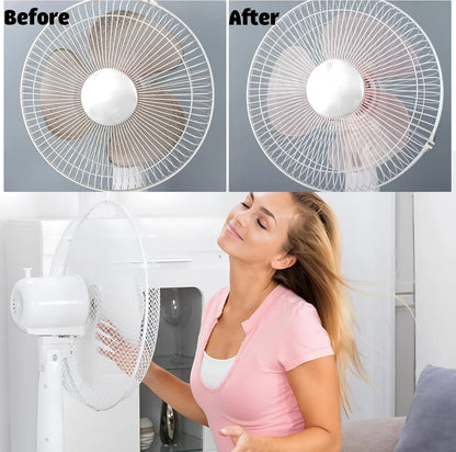 Last day buy 1 get 1 free🔥Bendable Fan Cleaning Brush – Reusable Microfiber Duster for Fans&Curtain