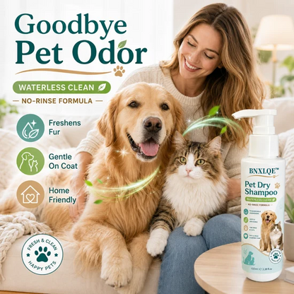 Rinse-Free Pet Shampoo Mousse