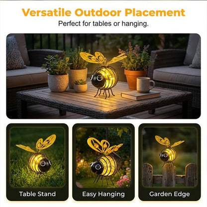 ⏰50% OFF!🔥50K+ SOLD! Solar-Powered Hanging Bee Light🐝