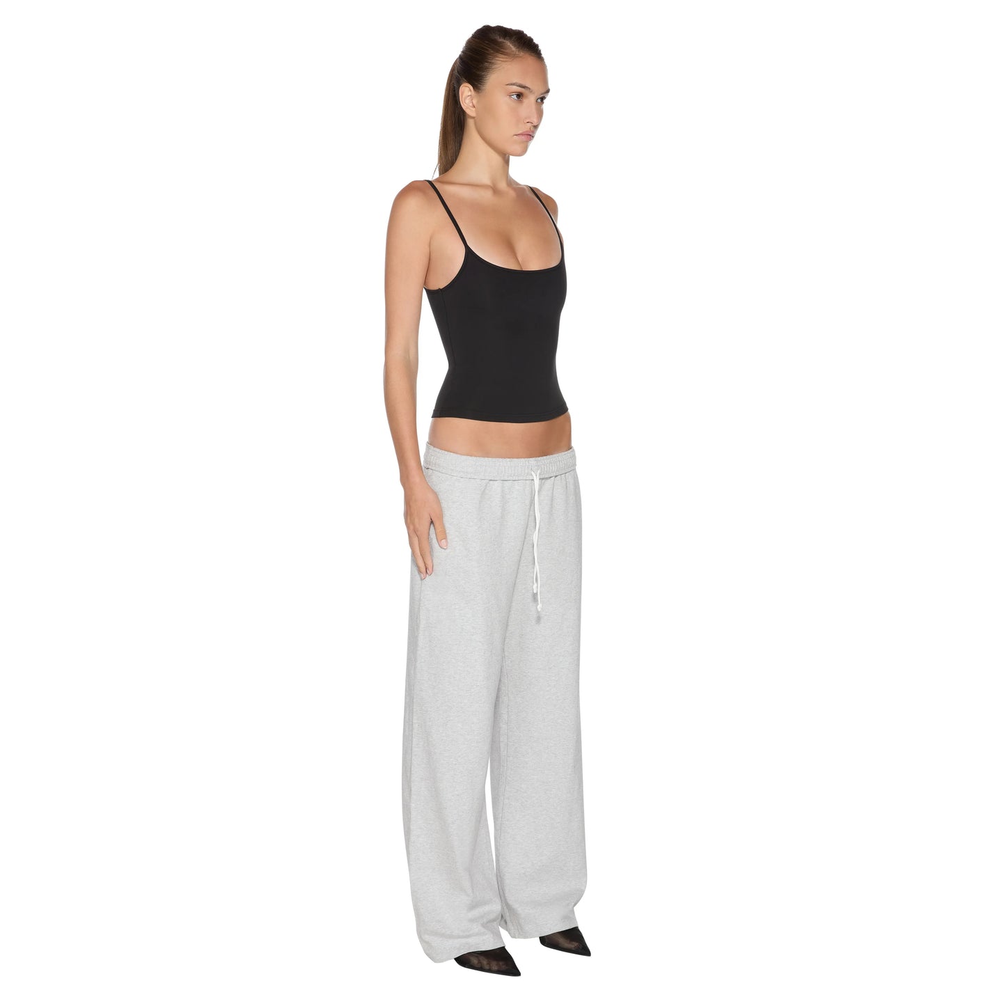 Women's Double-Lined Adjustable Scoop Neck Cami Tank Top