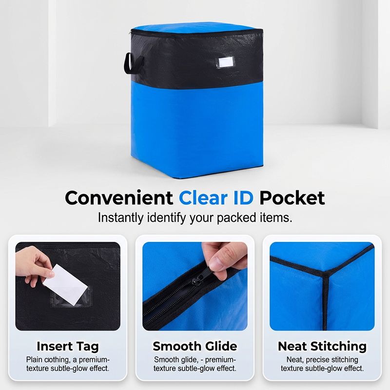 📦 50% OFF NOW! 🧳 Collapsible Storage and Moving Bag – Heavy-duty handles & zippered closure – Folds flat, perfect for moving, travel or closet organization – reusable & easy to clean 🏠