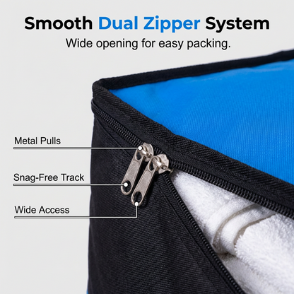 📦 50% OFF NOW! 🧳 Collapsible Storage and Moving Bag – Heavy-duty handles & zippered closure – Folds flat, perfect for moving, travel or closet organization – reusable & easy to clean 🏠