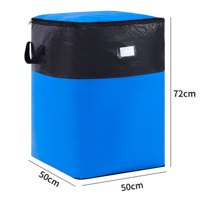 📦 50% OFF NOW! 🧳 Collapsible Storage and Moving Bag – Heavy-duty handles & zippered closure – Folds flat, perfect for moving, travel or closet organization – reusable & easy to clean 🏠